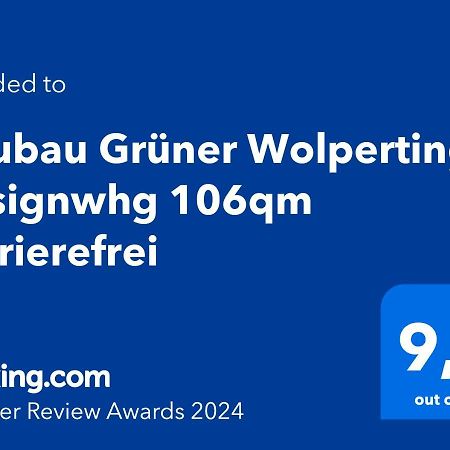 Neubau Gruener Wolpertinger Designwhg 106Qm Barrierefrei Daire Breitbrunn am Chiemsee Dış mekan fotoğraf