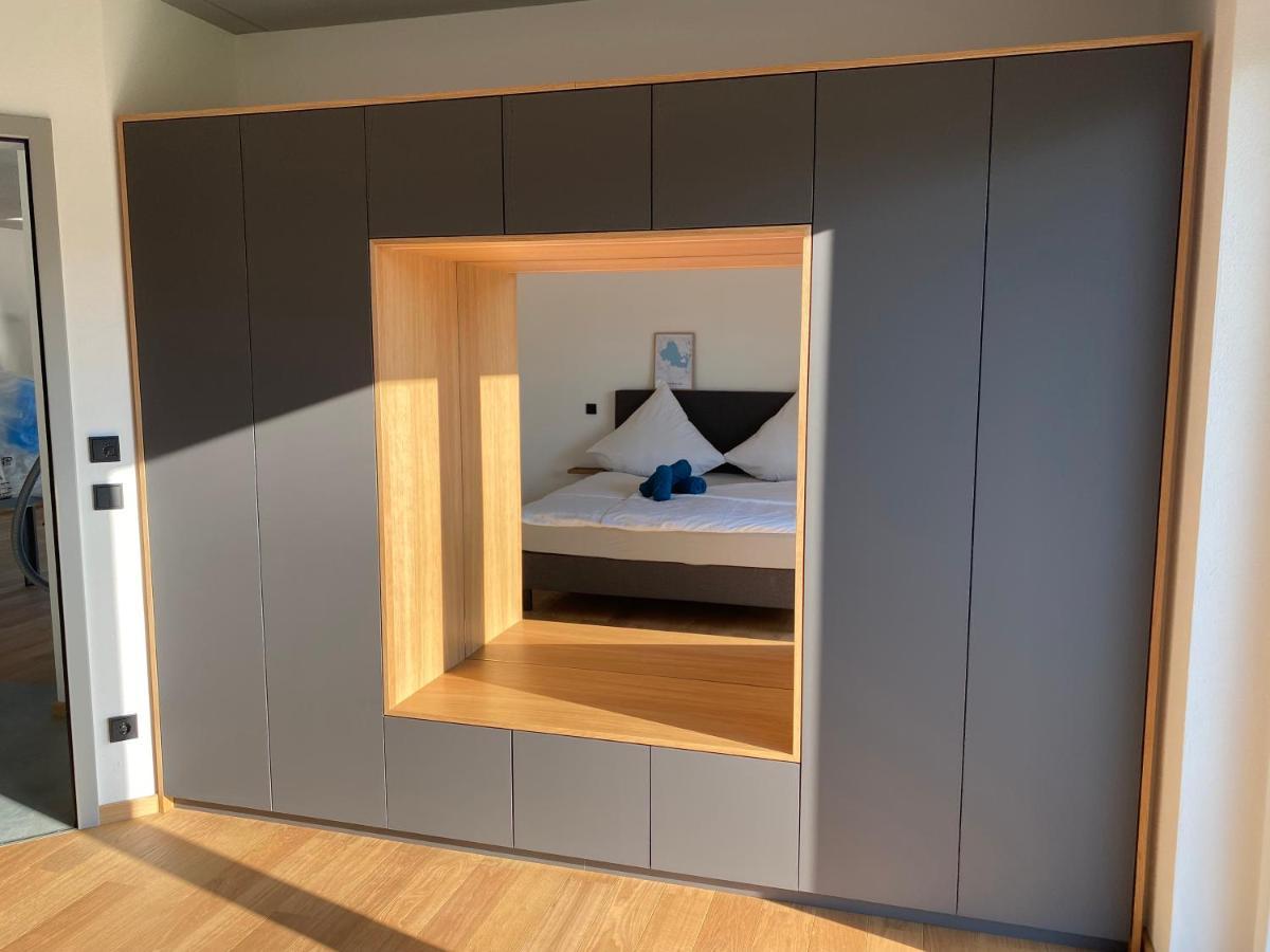 Neubau Gruener Wolpertinger Designwhg 106Qm Barrierefrei Daire Breitbrunn am Chiemsee Dış mekan fotoğraf