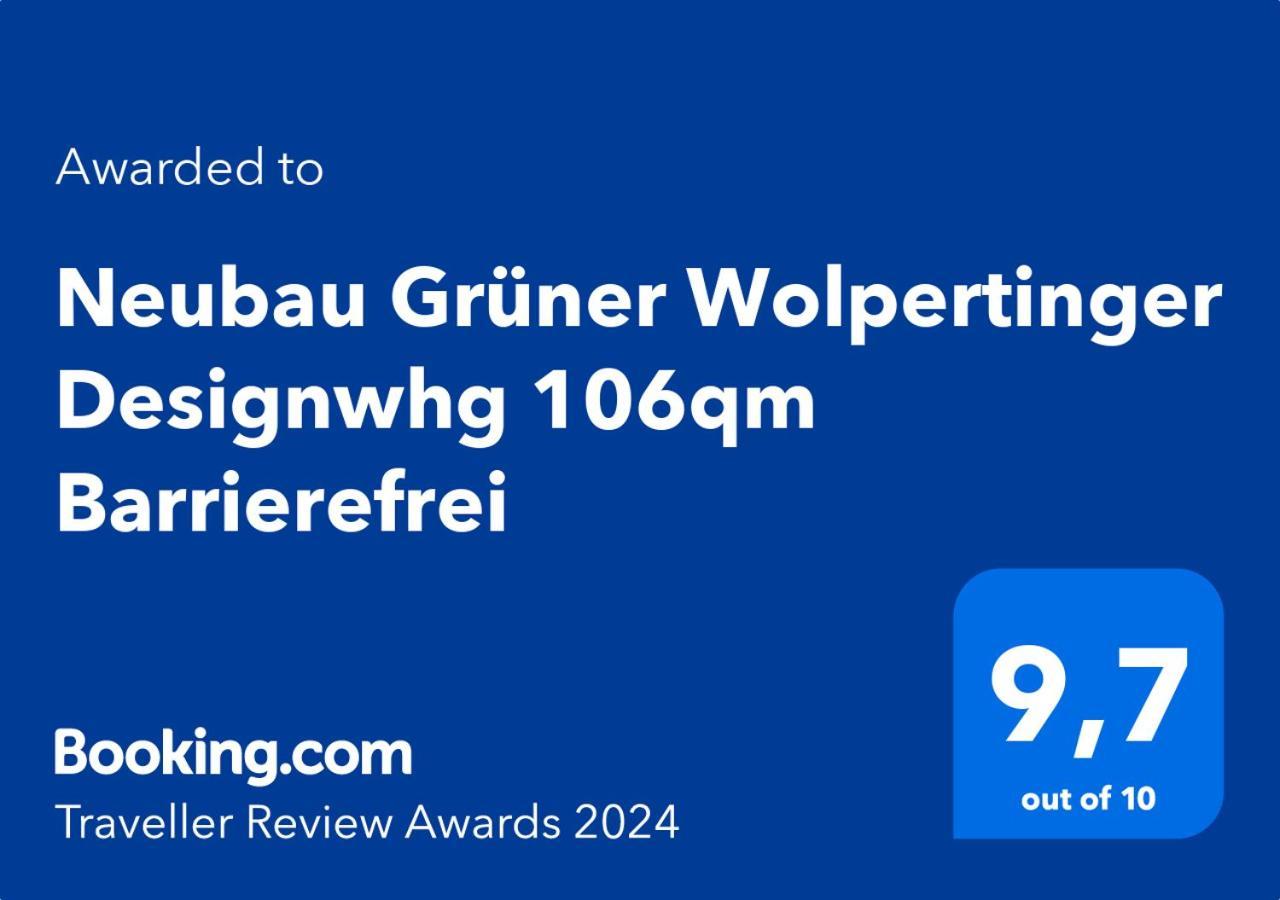 Neubau Gruener Wolpertinger Designwhg 106Qm Barrierefrei Daire Breitbrunn am Chiemsee Dış mekan fotoğraf